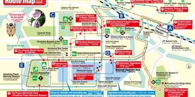 Térkép juhar hurok hiroshima